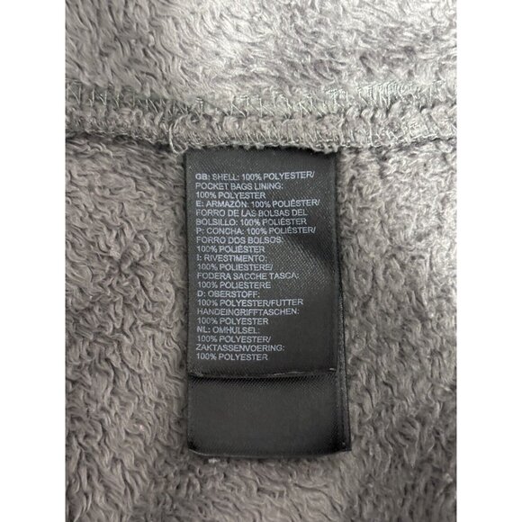 The North Face Girls Fleece Jacket M 10/12 Gray Polyester for girls - Picture 6 of 8